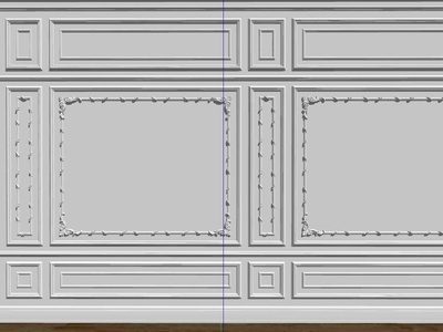 简欧雕花石膏线条