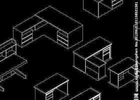 CAD三维的办公家具设计源文件