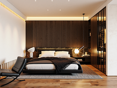 现代家居卧室