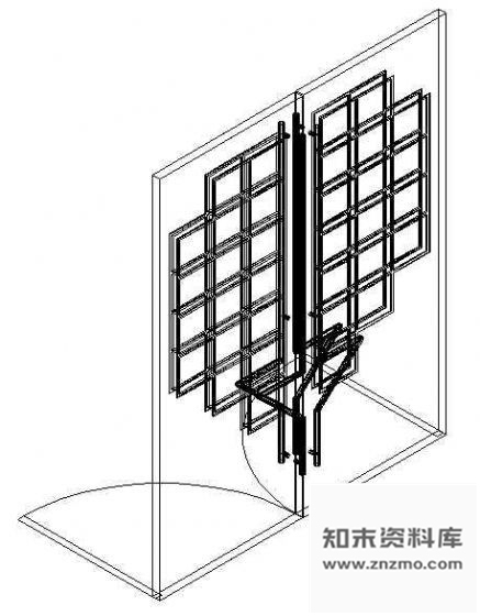图块/节点门CAD模型图块31