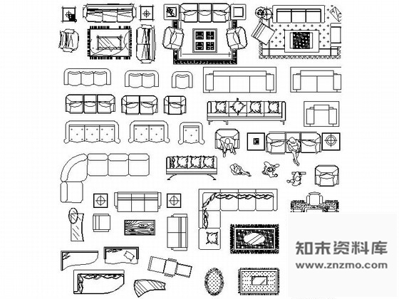 图块/节点成套室内设计图CAD图块下载