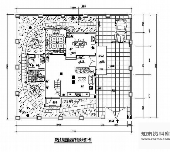 施工图某三层别墅装修图