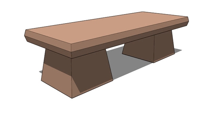 凳子 草图大师模型