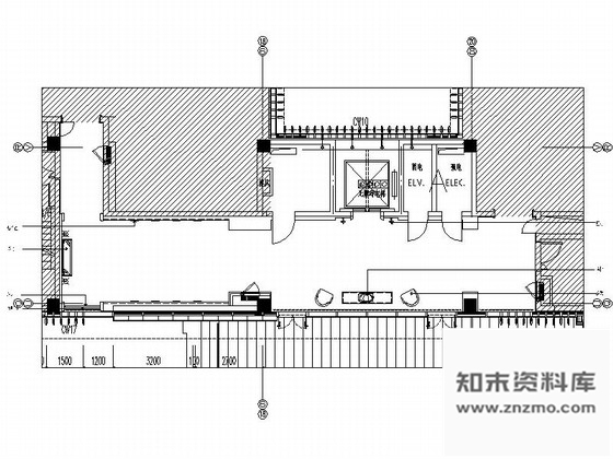 施工图江苏工业园区中式会所走道装修图