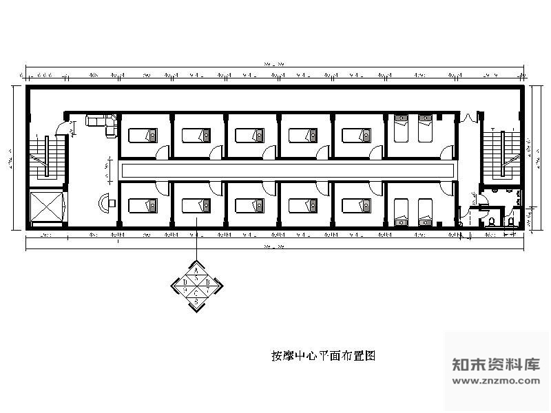 图块/节点按摩房施工详图