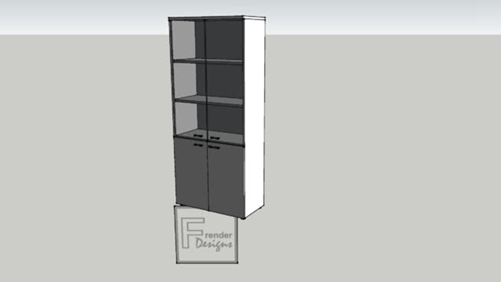收纳柜 草图大师模型