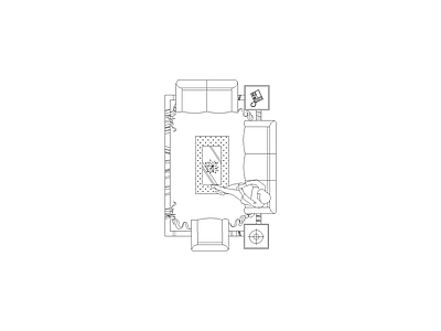 郑中室内设计常用动态块动态图块 家具