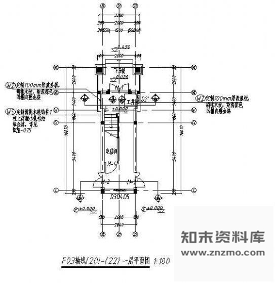 施工图某精品小区进厅图纸带效果图
