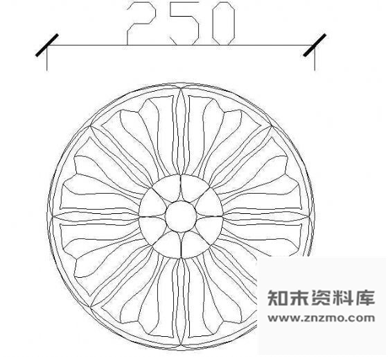 图块/节点花饰浮雕