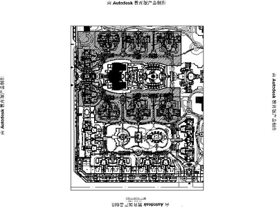 [四川]高档别墅区全套景观设计施工图（附实景照片） 居住区景观
