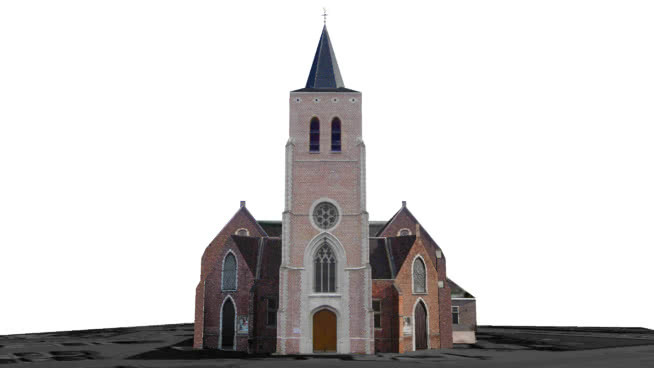 Sint Jacobuskerk，Kapellen 教堂 钟楼