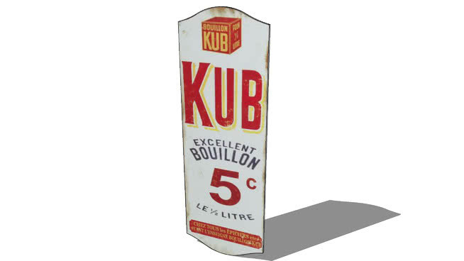 墙面装饰KUB，房子的世界。参考文献：122487 39€价格 牙膏 创可贴 报纸 牙刷