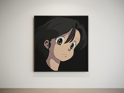 卡通艺术挂画挂画