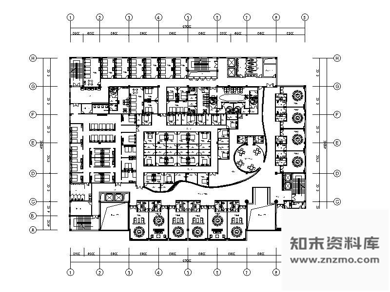 施工图某高档酒店装修图(含效果)