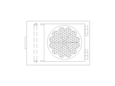 地面拼花 工装厨房图块灶具图块图块