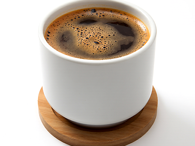 咖啡杯带杯垫