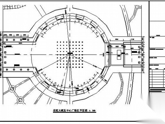 上海某政府大楼及广场园林景观设计施工图