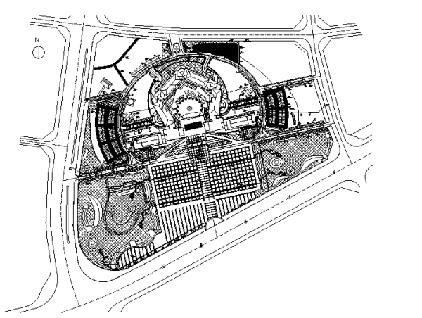 [合集]海绵城市办公空间景观设计施工图（3套） 办公工业景观