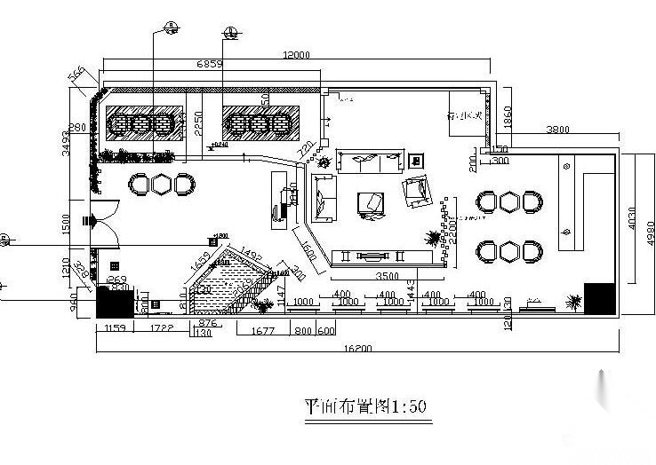 某材料展厅装修图（含效果）