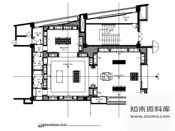 施工图福建极具英国传统奢侈品牌服装店室内装修施工图含实景图