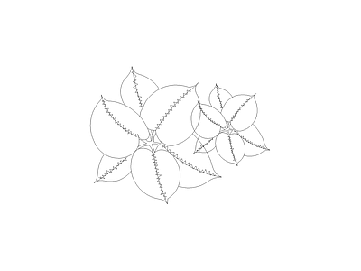 花 设计师工装设计必备平面图块