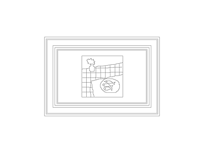 挂画 原创室内设计家居用品图块沙发桌椅