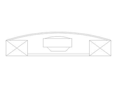 背景墙 现代家具图块别墅家具图块施工图
