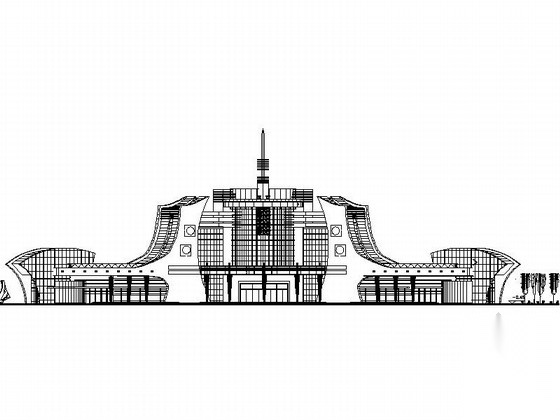 综合客运站建筑设计施工图纸