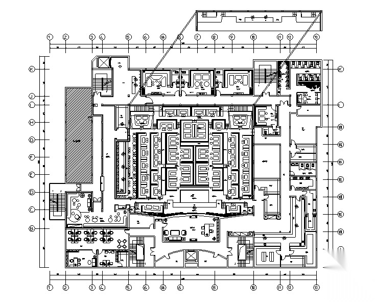 某酒吧空间设计施工图