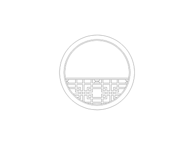 窗 中式家具图块