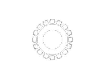 地面拼花 金螳螂标准图块施工图平面图块
