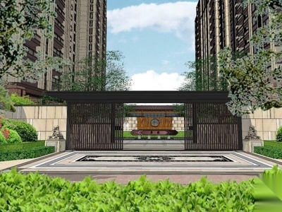 [江苏]华建 ART上院景观概念设计文本（PDF+65页... 居住区景观