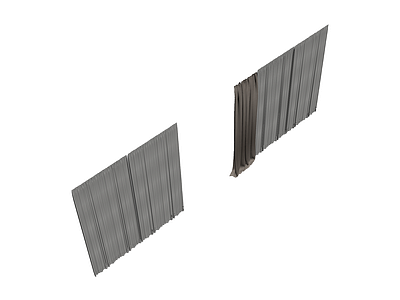 窗帘与百叶窗组合