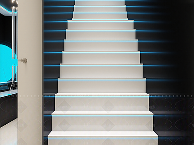 现代楼梯间