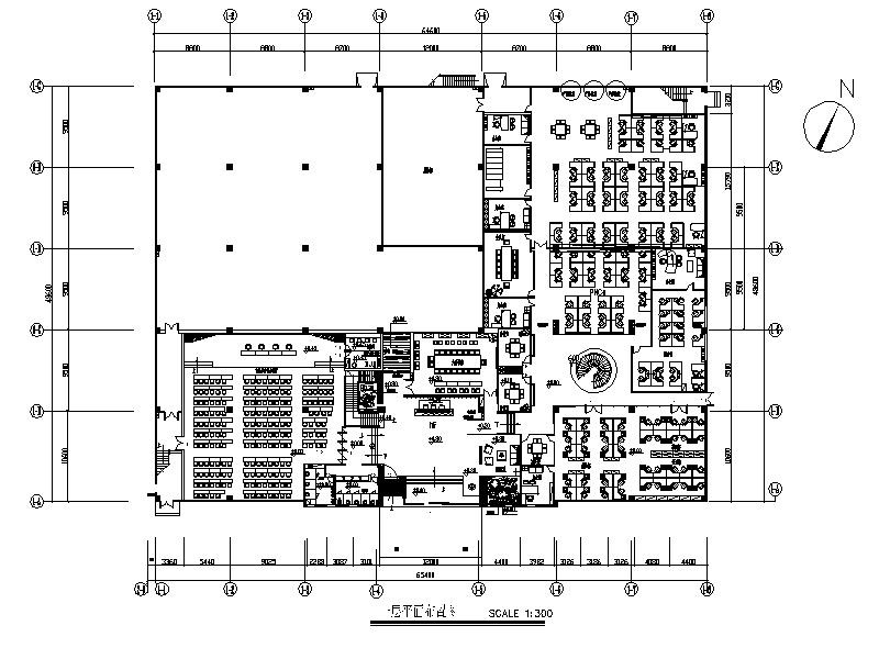 某科技办公楼设计全套CAD施工图