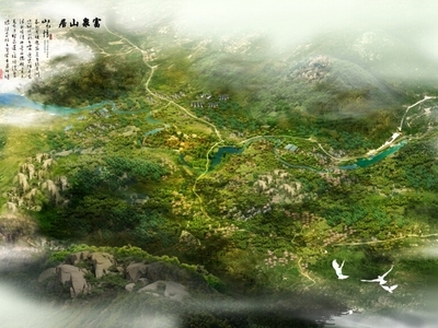 [山东]旅游区村庄景观规划设计文本 度假村景观