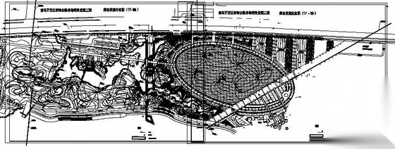 青岛某开发区绿化工程排盐施工图 工业园区景观