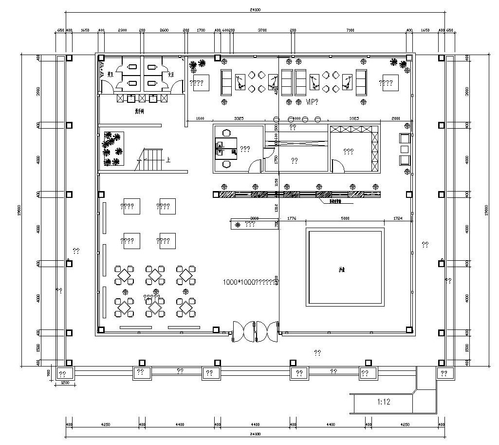 后现代风格售楼处全套施工图（附效果图）