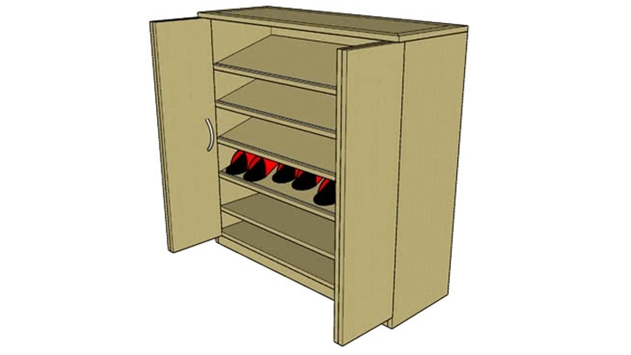 鞋柜 草图大师模型
