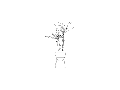 种绿植盆栽图块 植物