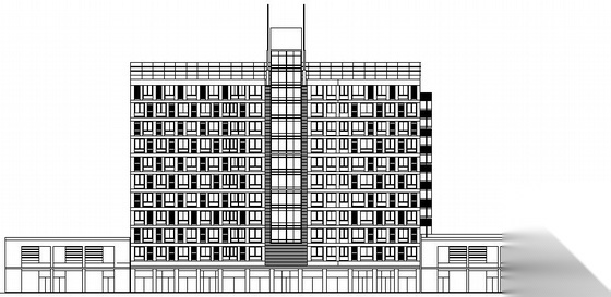 某十一层办公楼建筑施工图