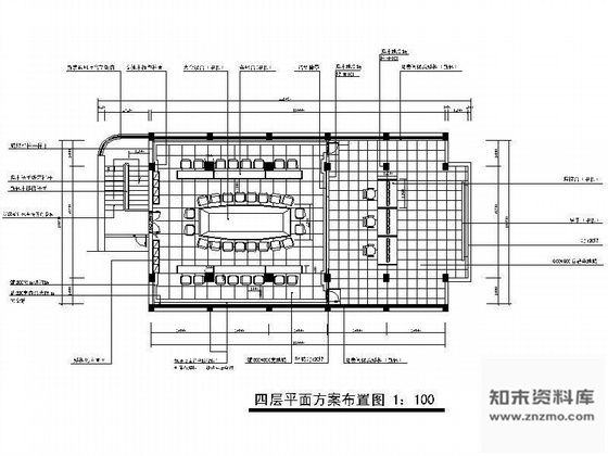 施工图深圳某海关办事处装修设计图
