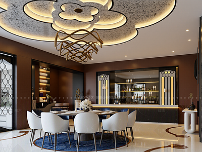 轻奢酒店餐厅