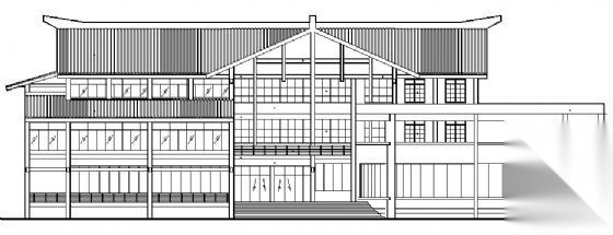 宣传文化中心建筑施工图