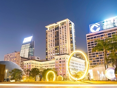 外景 白天城市外景