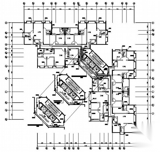 某七层住宅楼给排水施工图 建筑给排水