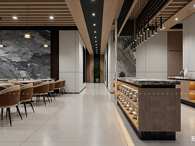 新中式酒店餐厅
