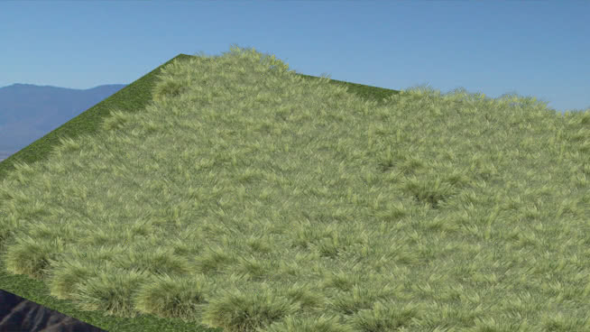 大块草 草地 岩石 雪山 斗篷 火山