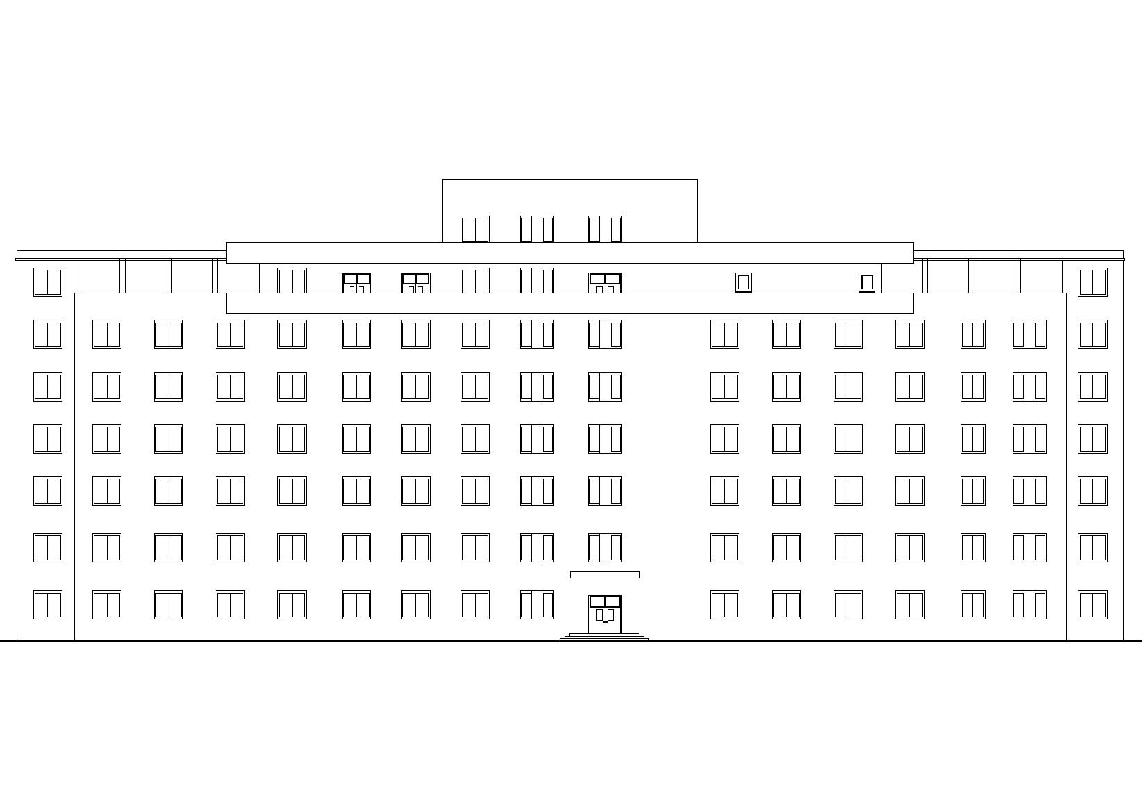 某七层医院住院部建筑工程项目施工图