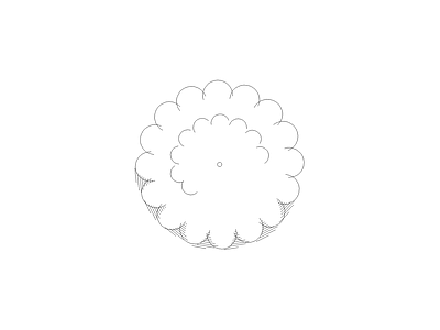 种植物平面图例 水石榕
